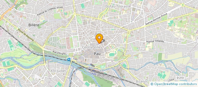 localisation de l'entreprise 949 450 704  à PAU