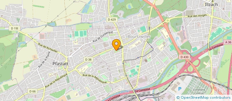 localisation de l'entreprise 949 454 029   MULHOUSE