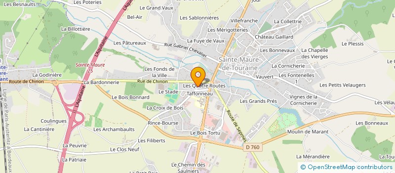 localisation de l'entreprise 949 471 858   MARTIGNE-FERCHAUD