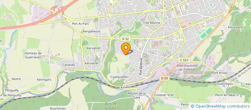 localisation de l'entreprise 949 527 048   PLOUNEVENTER