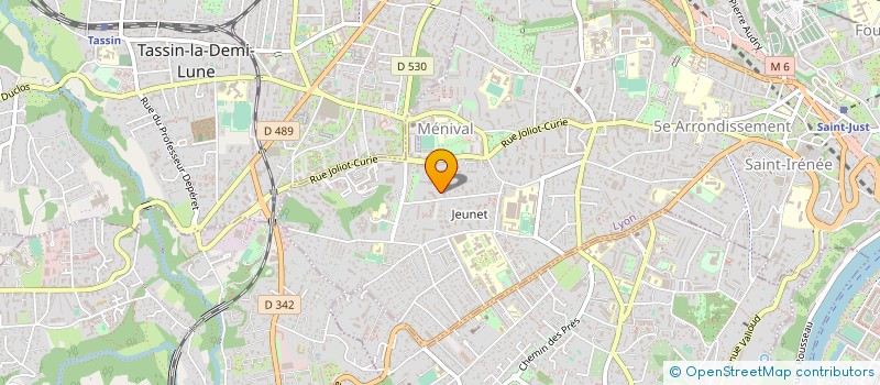 localisation de l'entreprise 949 541 536 à LYON