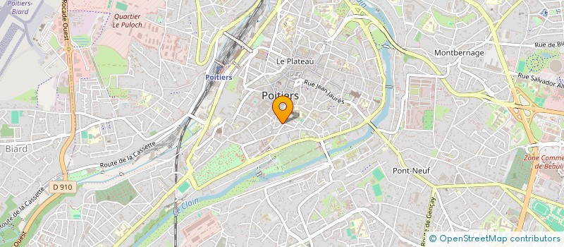 localisation de l'entreprise 949 542 138   POITIERS