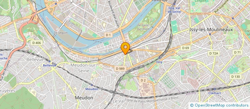 localisation de l'entreprise 949 552 087 à BOULOGNE-BILLANCOURT