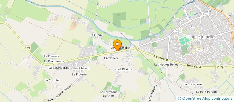 localisation de l'entreprise 949 568 075   LONGUE-JUMELLES