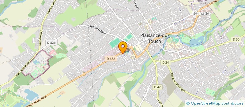 localisation de l'entreprise 949 585 996  à VILLENEUVE-TOLOSANE