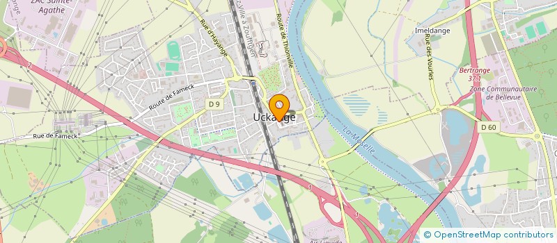 localisation de l'entreprise 949 596 357   UCKANGE