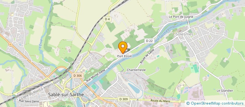 localisation de l'entreprise 949 614 390   JUIGNE-SUR-SARTHE