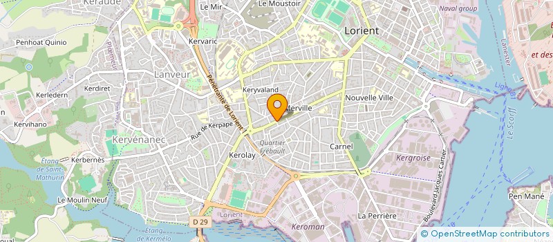 localisation de l'entreprise 949 623 581   LORIENT