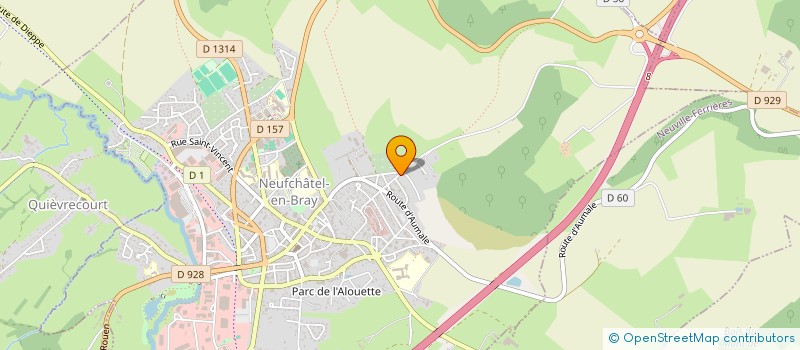 localisation de l'entreprise 949 626 121 à NEUFCHATEL-EN-BRAY