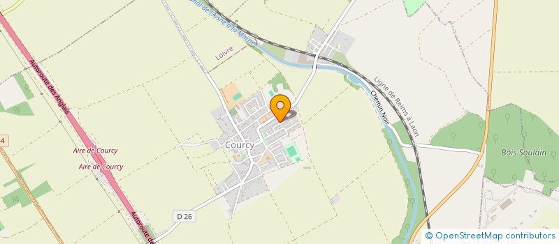 localisation de l'entreprise 949 649 800   COURCY