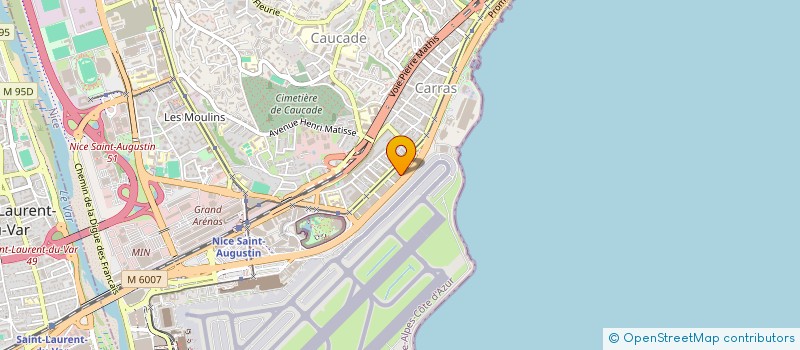 localisation de l'entreprise 949 659 809 à NICE