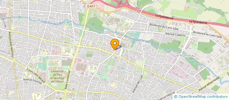 localisation de l'entreprise 949 686 489  à PAU