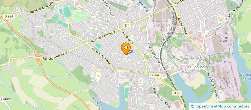 localisation de l'entreprise 949 711 113 à LE CREUSOT