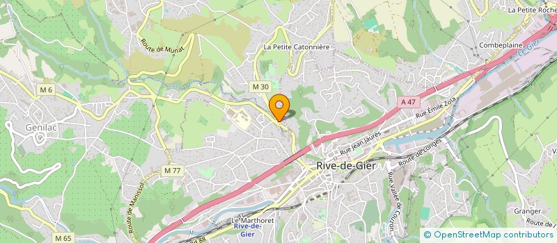 localisation de l'entreprise 949 714 182   LYON