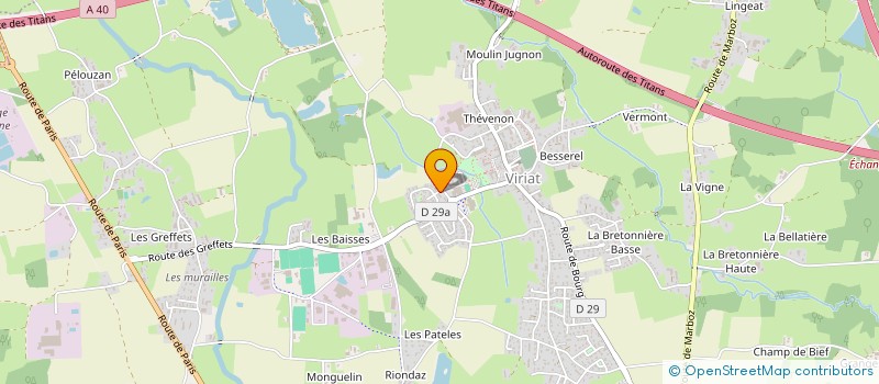 localisation de l'entreprise 949 742 282   VIRIAT