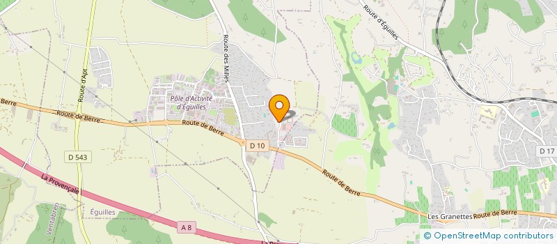 localisation de l'entreprise 949 760 284   EGUILLES