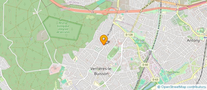localisation de l'entreprise 949 783 393 à MASSY