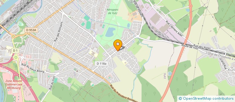 localisation de l'entreprise 949 799 654   YUTZ