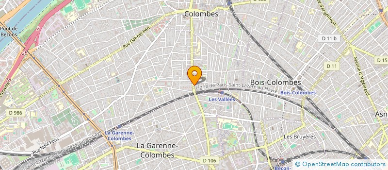 localisation de l'entreprise 949 803 308 à COLOMBES