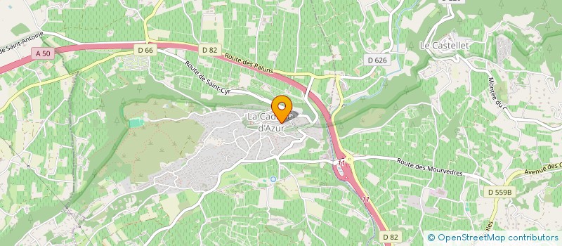 localisation de l'entreprise 949 815 674   LA CADIERE-D'AZUR