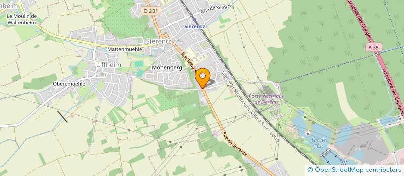 localisation de l'entreprise 949 874 911   SIERENTZ