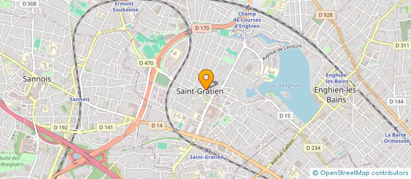 localisation de l'entreprise 949 882 765   SAINT-GRATIEN