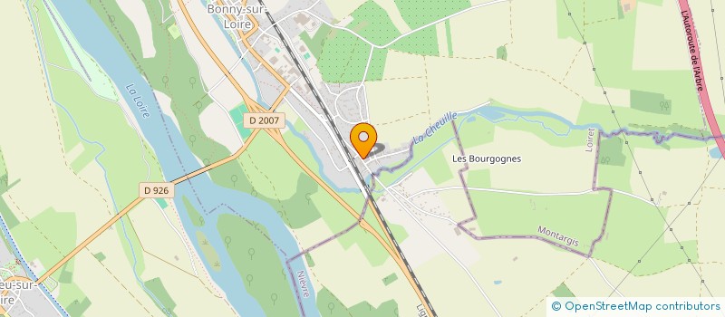 localisation de l'entreprise 949 883 706   AMILLY