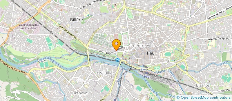 localisation de l'entreprise 949 905 558  à PAU