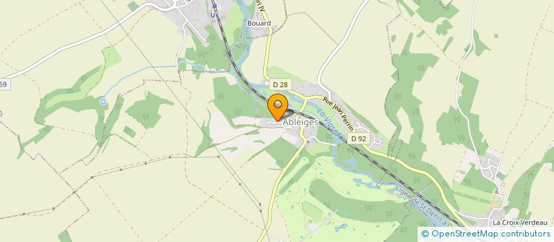 localisation de l'entreprise 949 933 022   ABLEIGES