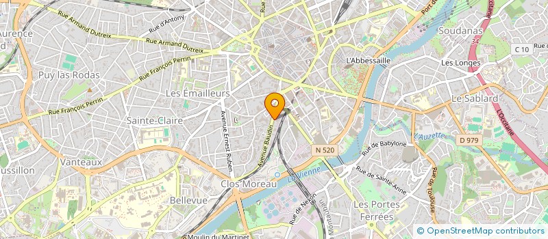 localisation de l'entreprise 949 938 120   CLERMONT-FERRAND