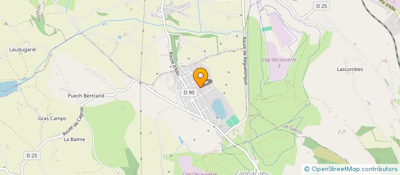 localisation de l'entreprise 949 941 355   CAGNAC-LES-MINES