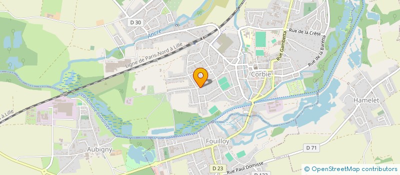 localisation de l'entreprise 949 944 805 à CORBIE