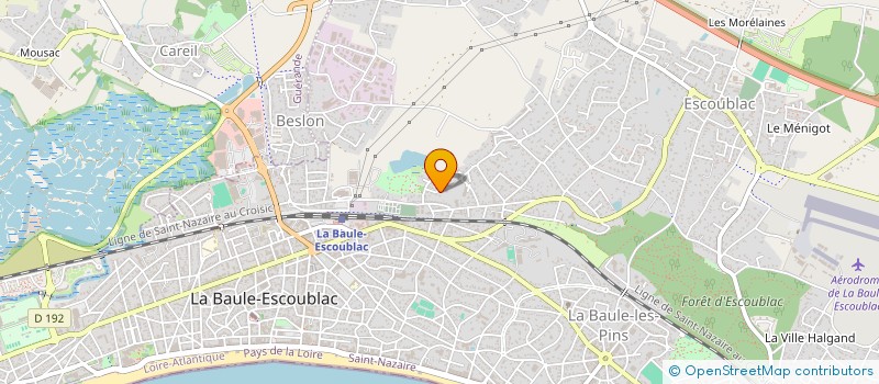 localisation de l'entreprise 949 944 813   LA BAULE-ESCOUBLAC