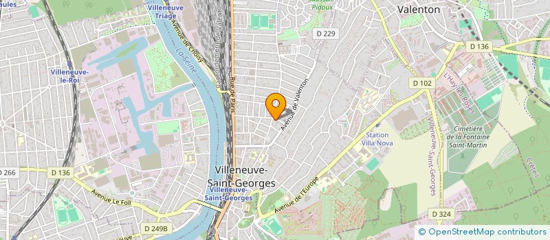 localisation de l'entreprise 949 977 086   VILLENEUVE-SAINT-GEORGES