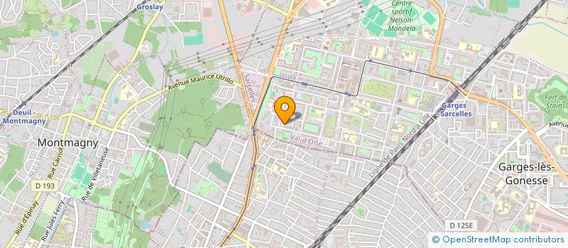 localisation de l'entreprise 95 RENOV  SARCELLES