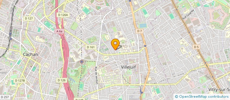 localisation de l'entreprise 95 SPORT à VILLEJUIF