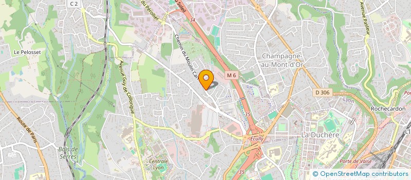 localisation de l'entreprise 950 290 619   ECULLY