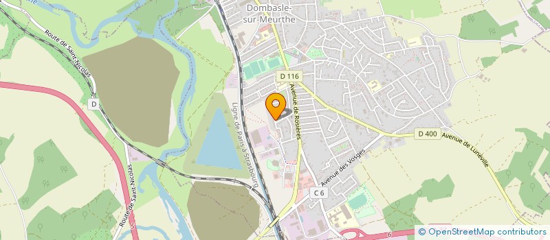 localisation de l'entreprise 950 463 125   NANCY