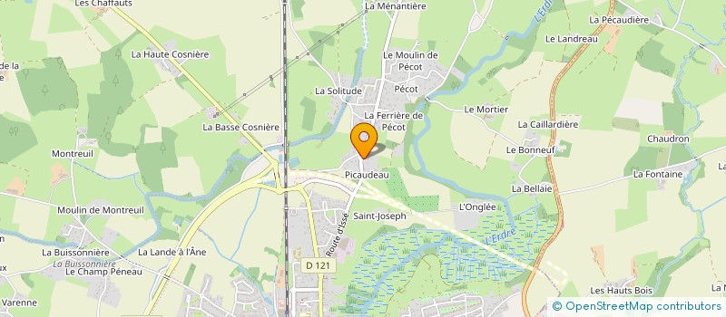 localisation de l'entreprise 950 710 939 à NORT-SUR-ERDRE