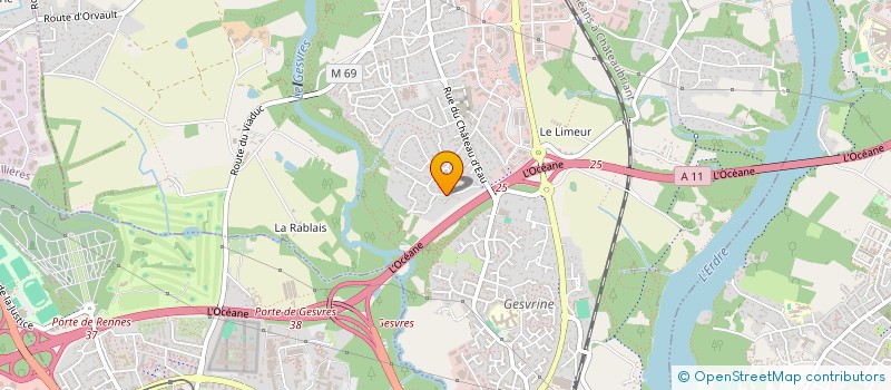 localisation de l'entreprise 950 721 431   NANTES