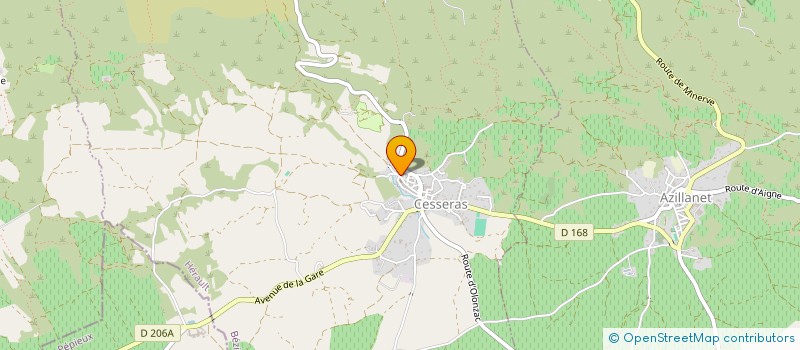 localisation de l'entreprise 950 737 486   CESSERAS