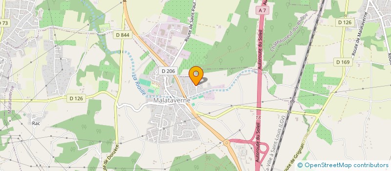 localisation de l'entreprise 950 746 834   MALATAVERNE