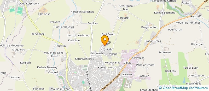 localisation de l'entreprise 950 748 640   PLABENNEC