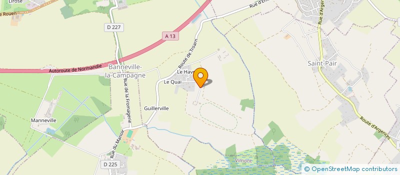 localisation de l'entreprise 950 750 133   BANNEVILLE-LA-CAMPAGNE