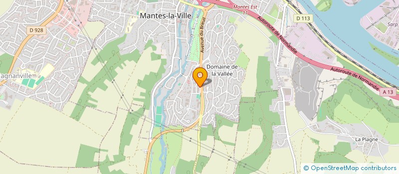 localisation de l'entreprise 950 752 592   MAGNANVILLE