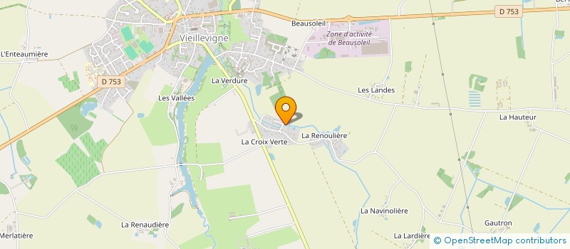 localisation de l'entreprise 950 756 148   VIEILLEVIGNE
