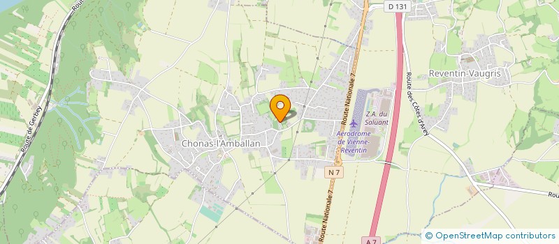 localisation de l'entreprise 950 757 286   CHONAS-L'AMBALLAN