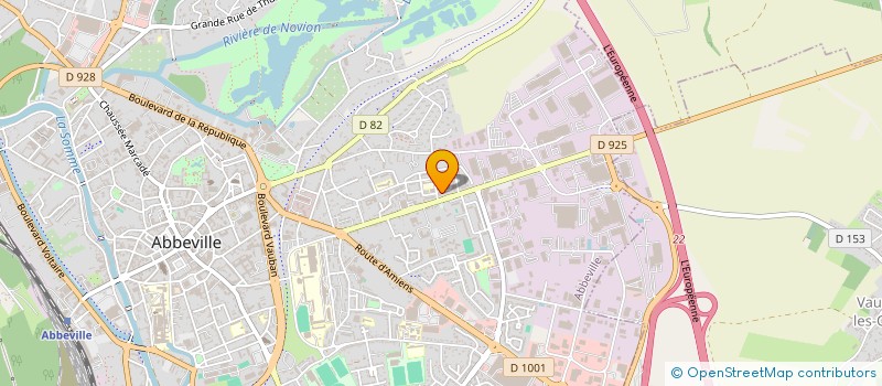 localisation de l'entreprise 950 764 001   ABBEVILLE