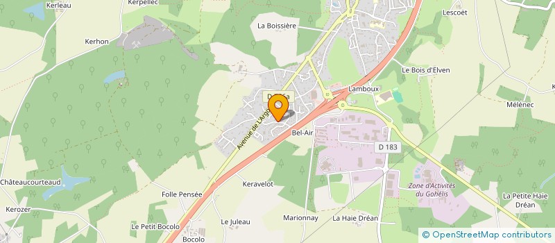 localisation de l'entreprise 950 782 516   ELVEN