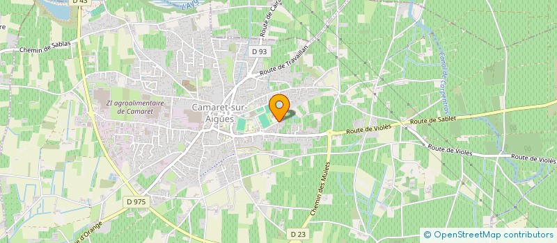 localisation de l'entreprise 950 785 188   COURTHEZON